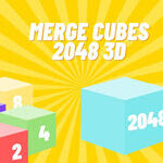 Merge cubes 2048 3D