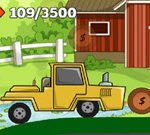 2D Tractor Hill Climb